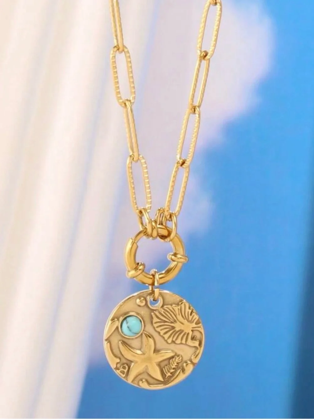 Starfish necklace Q1171